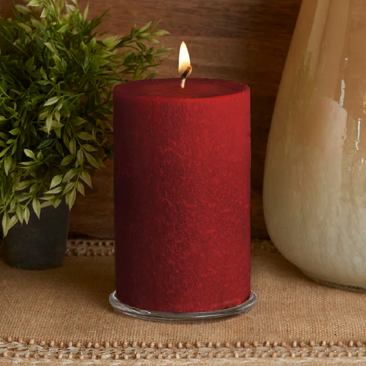Root Candles Timberline Unscented Pillar Candle