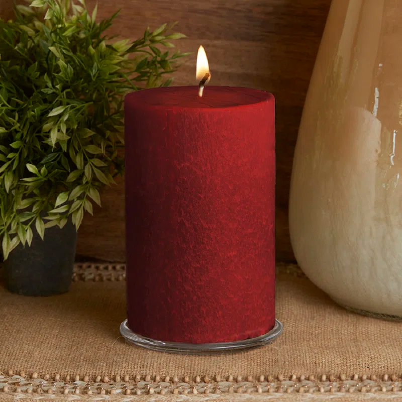 Root Candles Timberline Unscented Pillar Candle