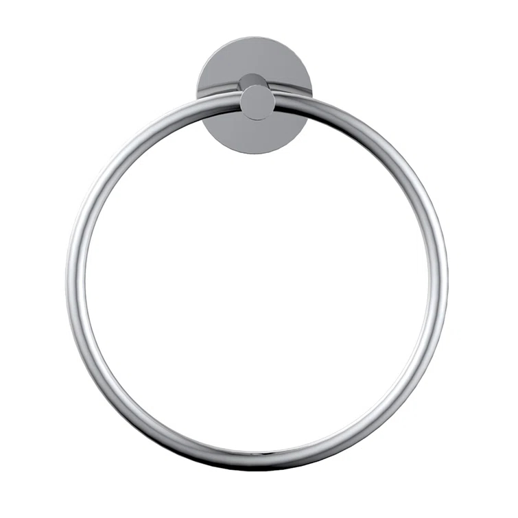 APLusee Wall Mounted Stainless Steel Bathroom Towel Ring AE101
