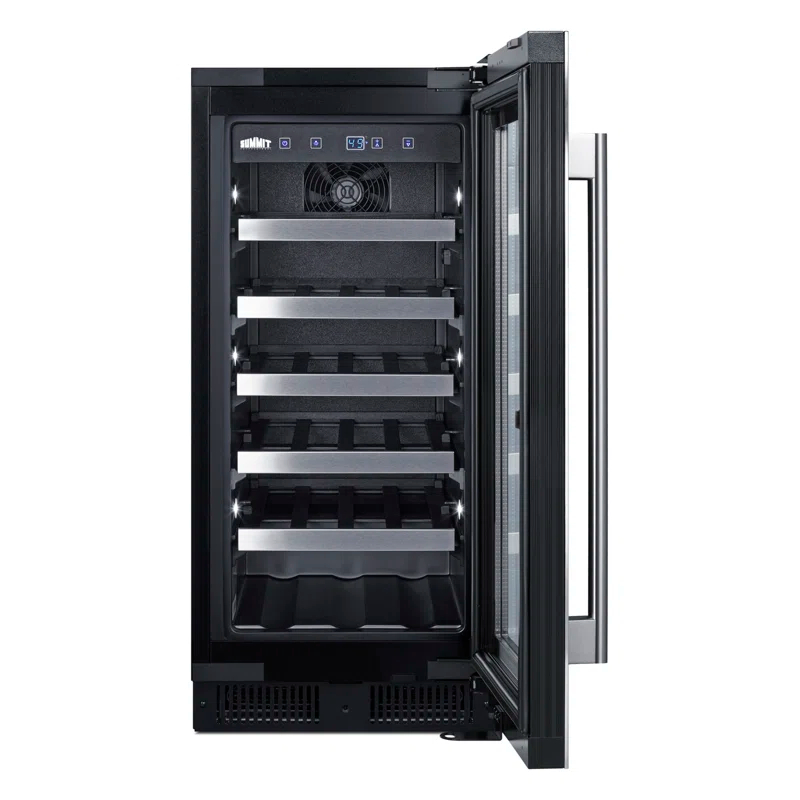Summit Appliance Summit Appliance Single Zone 14.75'' 23 Bottle Wine Refrigerator with Reversible Door