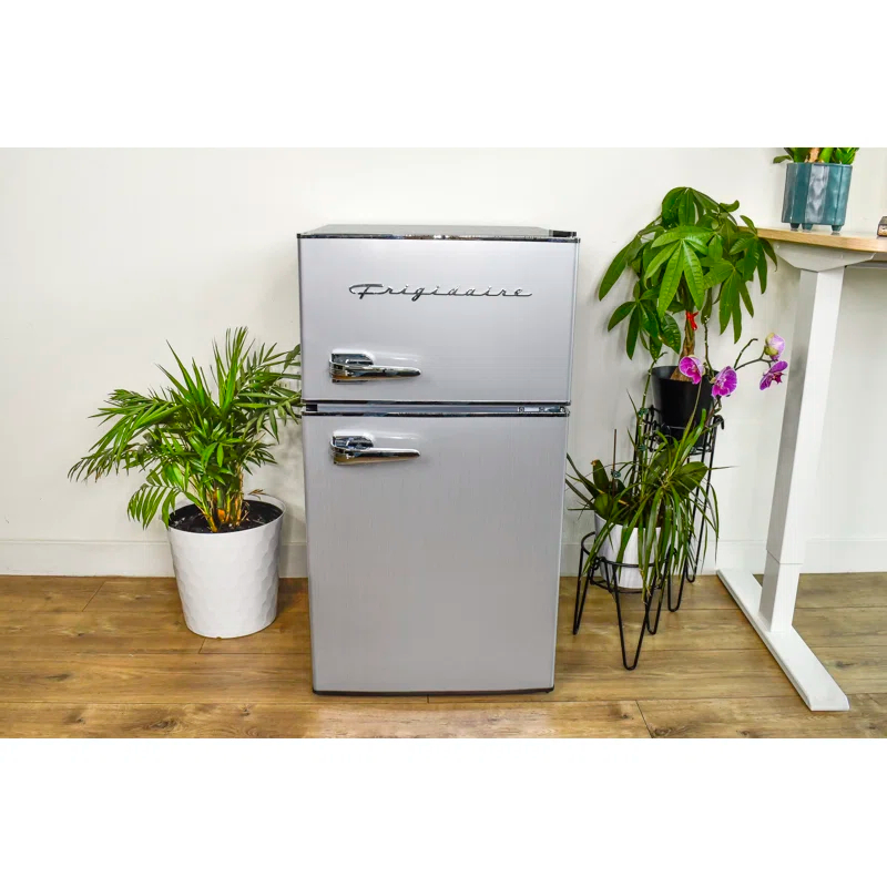Frigidaire Frigidaire, 3.1 Cu. Ft. 2 Door Compact Refrigerator, Platinum