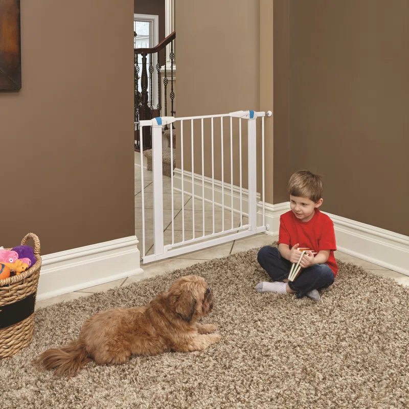 Midwest Homes For Pets MidWest Homes for Pets Gate/ Walk-thru Steel Pet Gate