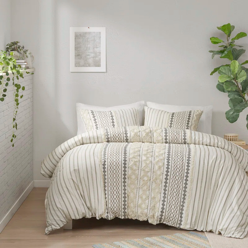 INK+IVY Imani Cotton Printed Comforter Set