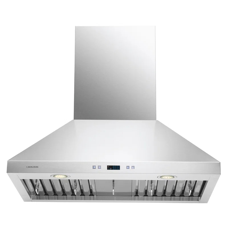 Cavaliere Cavaliere 30" Stainless Steel 462 CFM Ducted (Vented) Wall Range Hood with Baffle Filter
