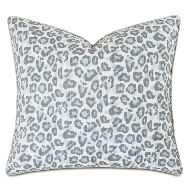Eastern Accents Liesl Animal Print Cotton Reversible Throw Pillow