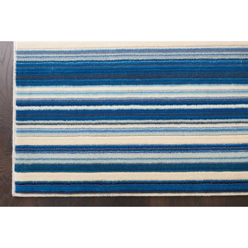 Rosecliff Heights Zoey Performance Striped Rug