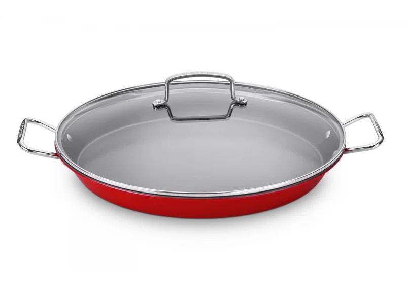 Cuisinart Cuisinart Non-Stick Stainless Steel Paella Pan with Lid