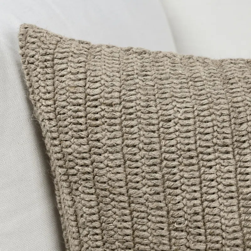 Villa by Classic Home Nakeya Knitted 16"x36"  Throw Pillow