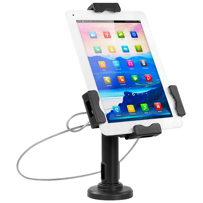 Mount-it Mount-It Secure Universal Locking Tablet Stand fits iPad 7 & Mini, Galaxy Tab, & 7.9"- 10.5" Tablets