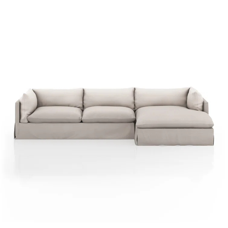 Reggio 2 - Piece Slipcovered Chaise L-Sectional