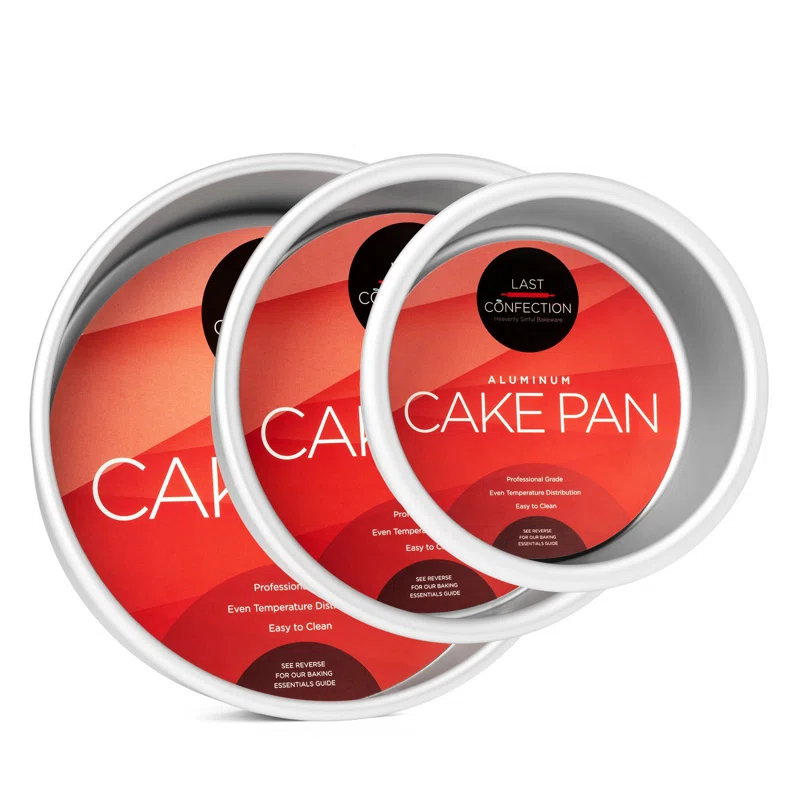 Last Confection 3 Piece Aluminum Bakeware Set | Wayfair