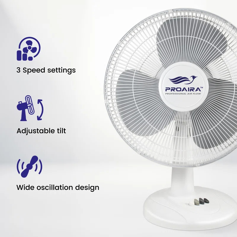 Proaira Proaira Oscillating Personal Fan
