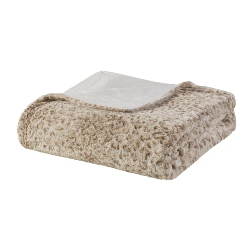 Madison Park Zuri Oversized Faux Fur