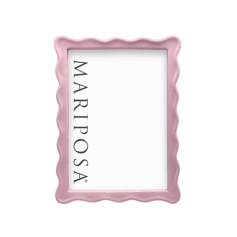 Mariposa Wavy Metal Picture Frame