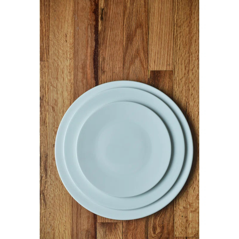Red Vanilla Red Vanilla Extreme Round 6 Pieces 8.5" Bone China Salad or Dessert Plate Set