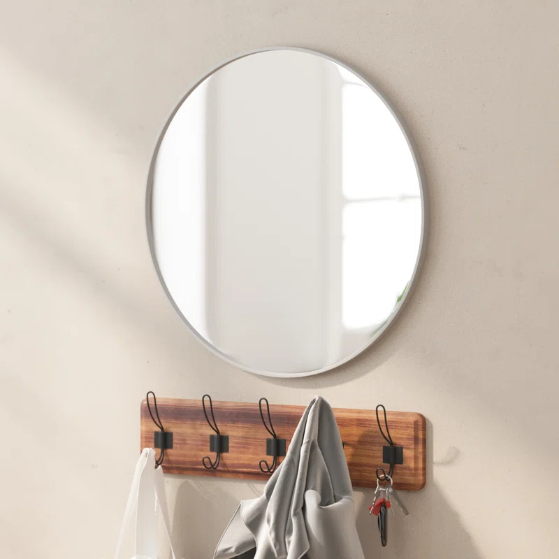 Taylor & Logan Metal Round Wall Mirror