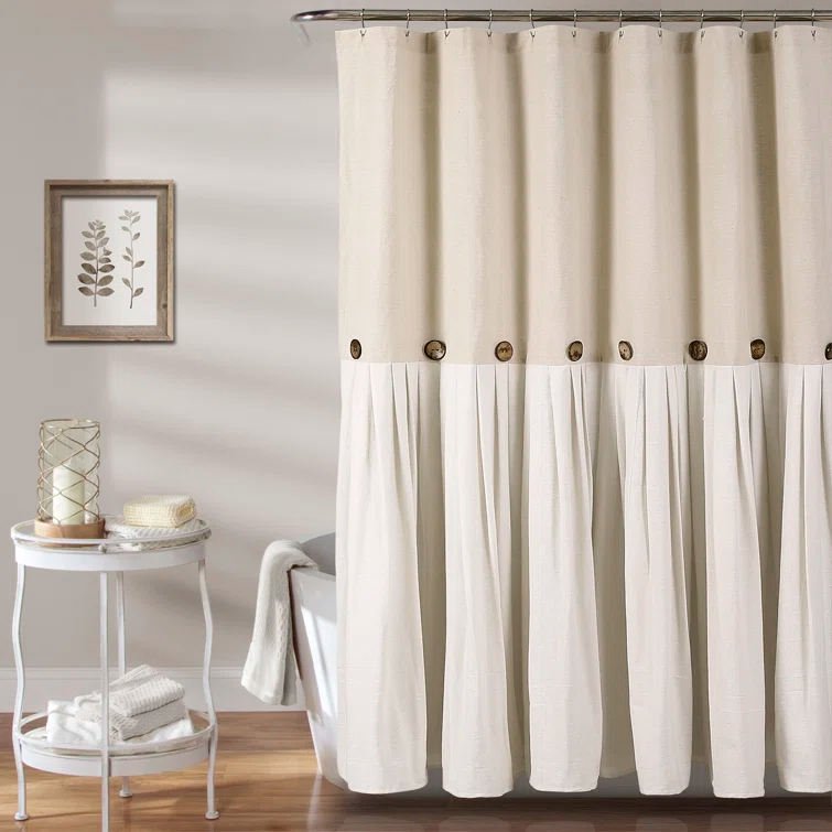 Lush Decor Beckham Shower Curtain