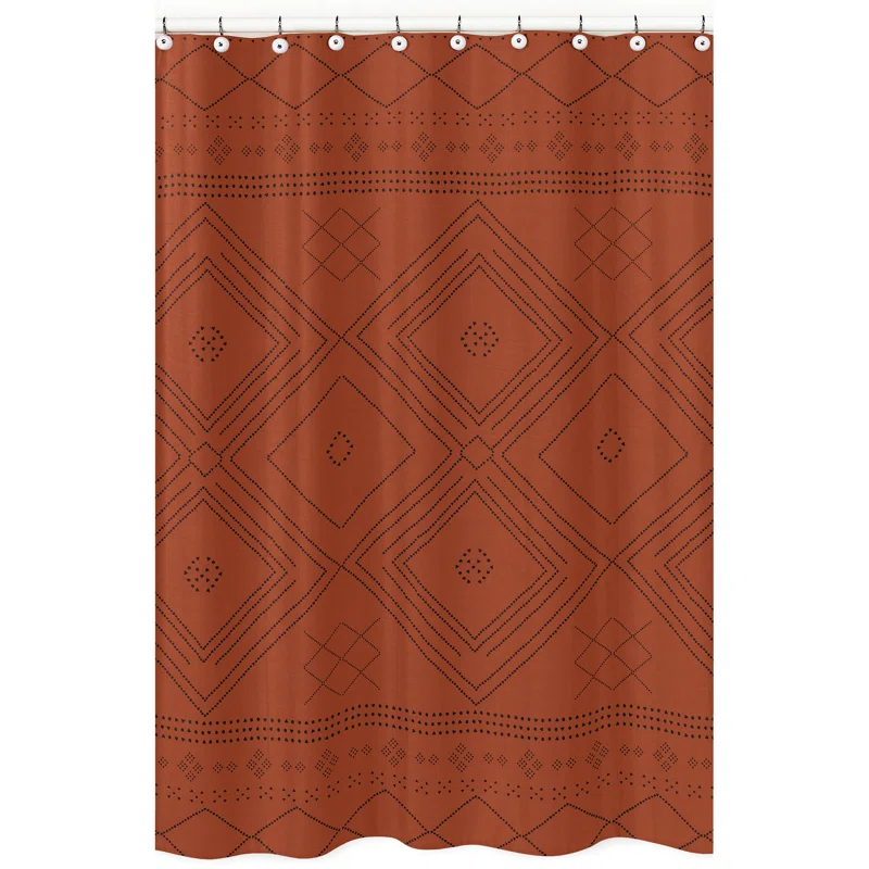 Sweet Jojo Designs Geometric Shower Curtain