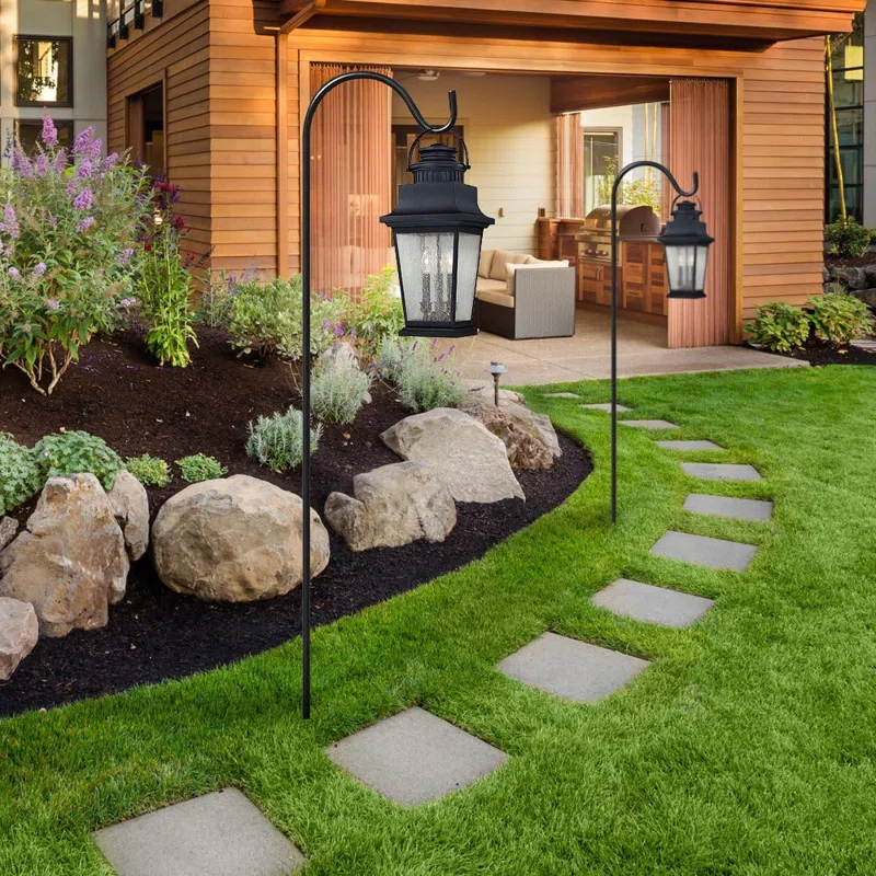 Shepherds Hooks for Outdoor Garden Stakes