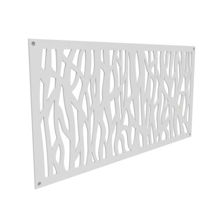 Barrette Outdoor Living 2 ft. x 4 ft. Sprig Decorative Screen
