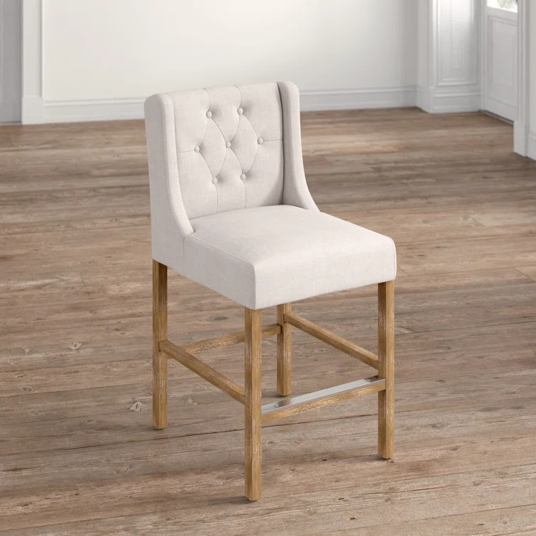 Kelly Clarkson Home Avah Upholstered Bar & Counter Stool