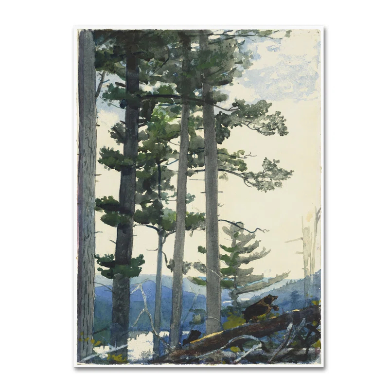 Vault W Artwork " Old Settlers " by Winslow Homer