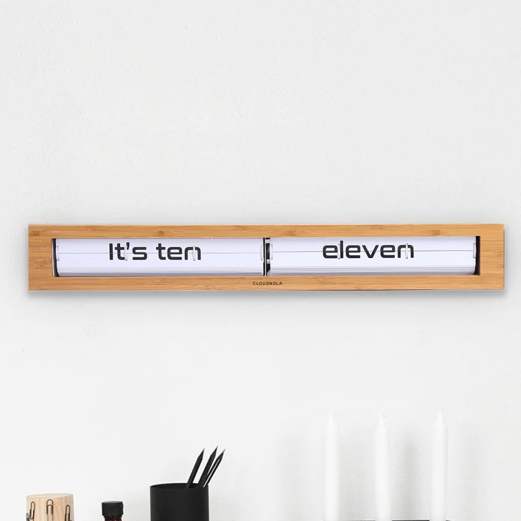 25.59'' Wood Wall Clock