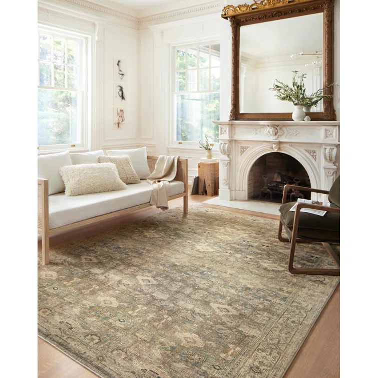 Loloi II Loloi Margot Antique/Sage Rug feat. CloudPile