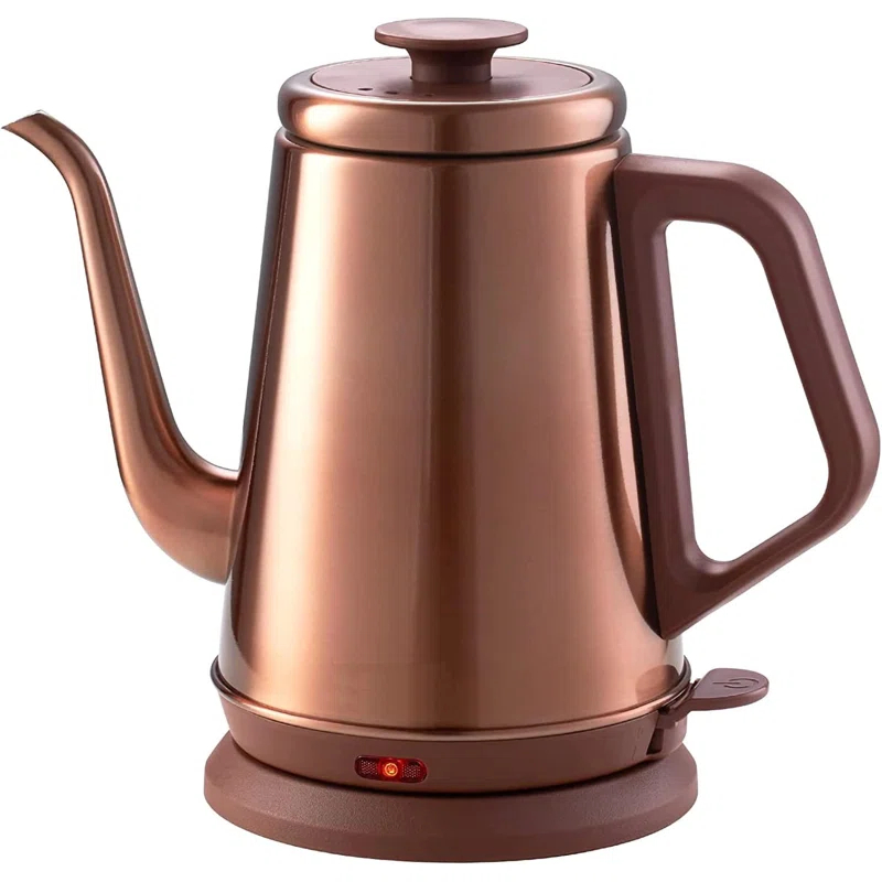 Zolosh Gooseneck Electric Kettle with Thermometer 1L