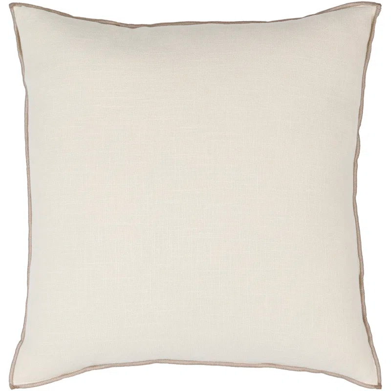 Livabliss Merrow Cotton Reversible Throw Pillow