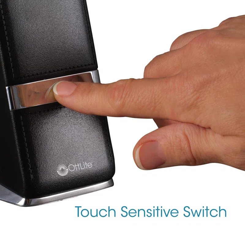 OttLite OttLite Wellness Recharge LED Desk LampPortable, Dimmable & Flexible Gooseneck, Rechargeable Battery