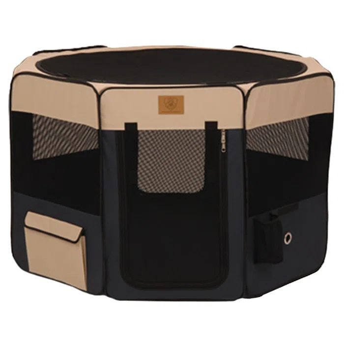 Precision Pet Products 8 Panel Fabric Exercise Pen With Door