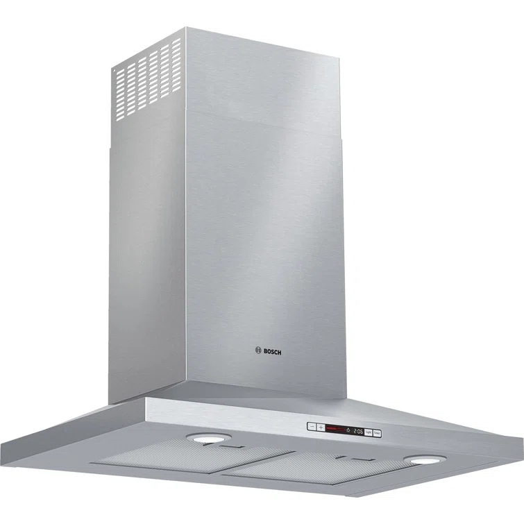 Bosch 800 Series 30" 300 Series 300 CFM Convertible Wall Mount Range Hood in Stainless Steel HCP30E52UC