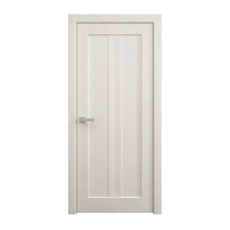 SARTODOORS Interior Solid French Door | Ego 5006 | Single Regular Panel Frame Handle | Bathroom Bedroom Modern Doors