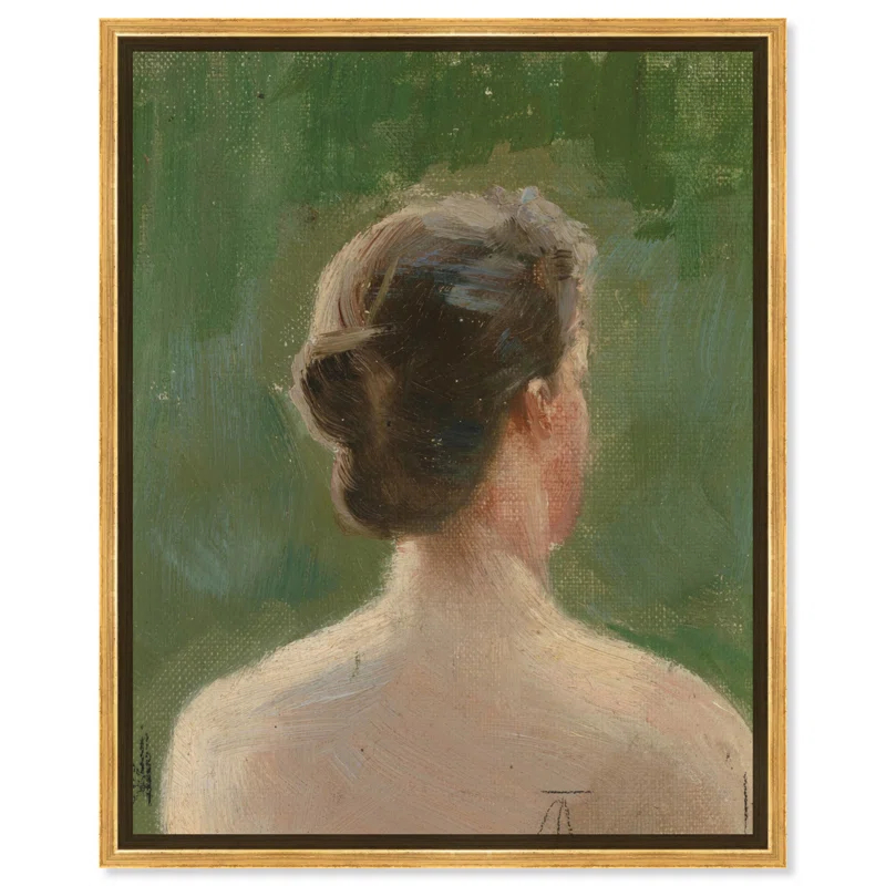 Art Remedy Head Study Canvas Vintage Classic Portrait by Art Remedy