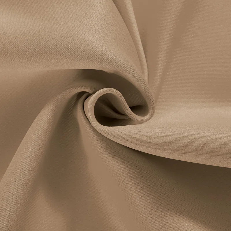 Home Soft Things Solid Blackout Curtain Panel (Set of 2)