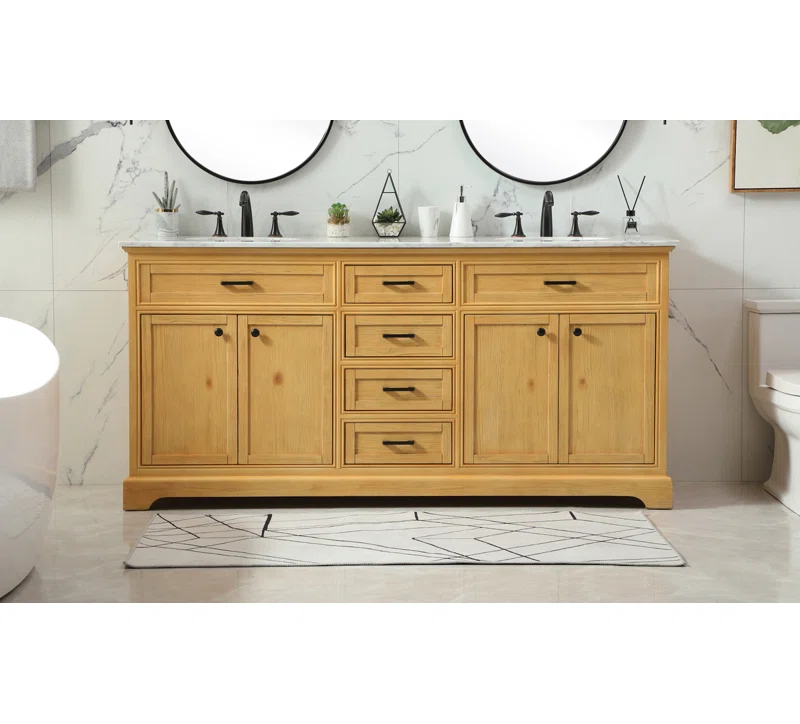 Lark Manor™ 72 Inch Double Jabahri in Driftwood