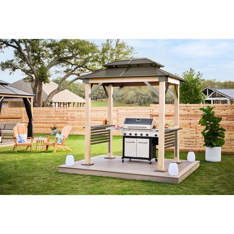 Sojag Tommy Bahama Cove 6 ft. x 8 ft. Grill Gazebo
