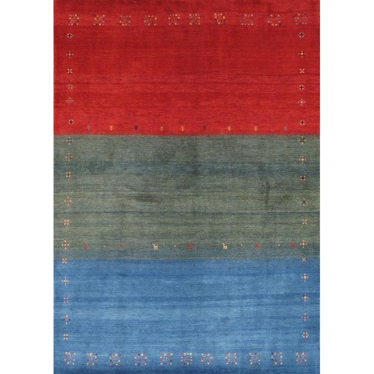Pasargad Tribal One-of-a-Kind 5'9" X 7'11" New Age Wool Area Rug in