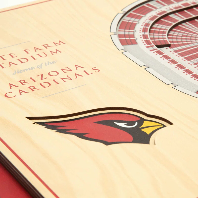 YouTheFan NFL 5-Layer Stadiumview Wall Art