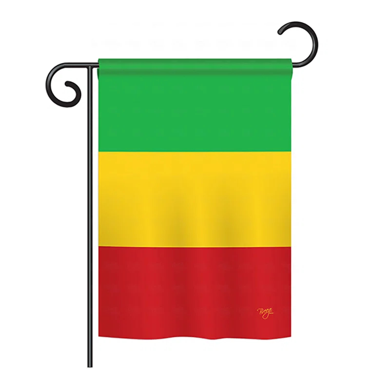 Breeze Decor Double Sided 40'' H x 28'' W Polyester Garden Flag