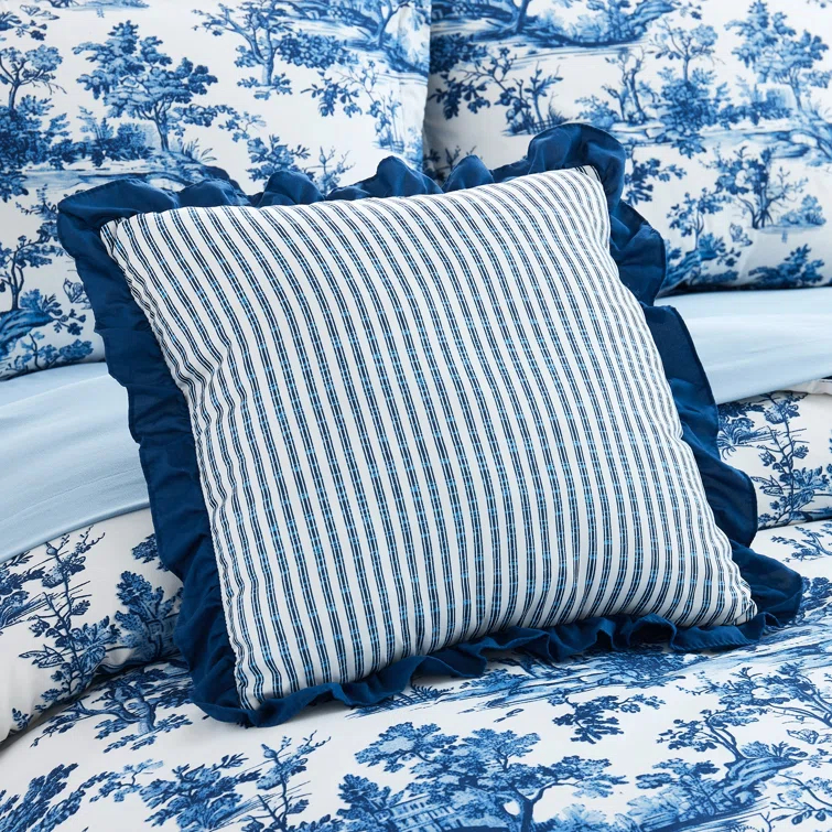 Modern Threads Modern Threads Printed Complete Bed Set - Shaya Toile Design