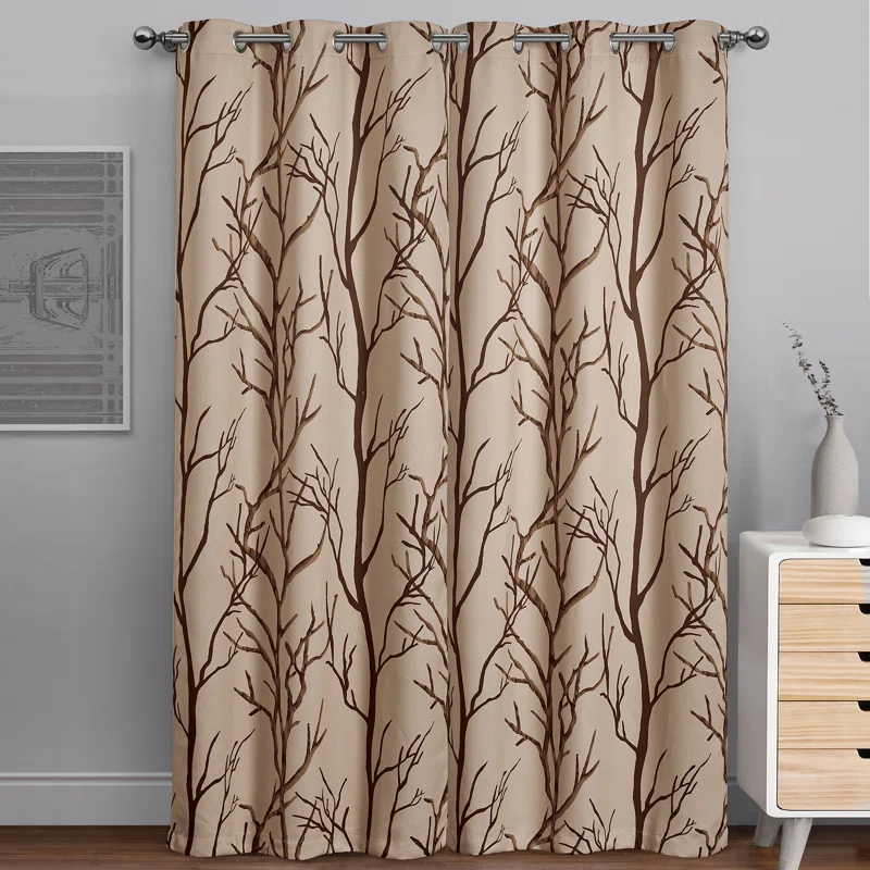 VCNY Kingdom Branch Blackout Curtain Panel