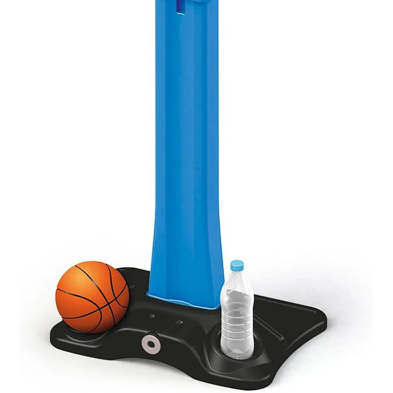 Dolu Dolu: Junior Basketball Hoop - Freestanding Plastic Hoop, Base W/ Adjustable Height Levels, Kids Ages 3+