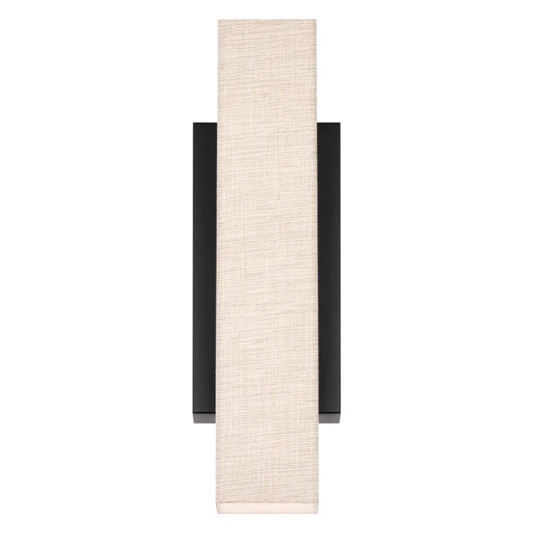 dweLED Volga Aluminum LED Flush Mounted Sconce