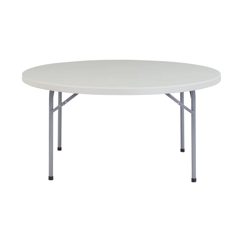 National Public Seating 60'' Circular Portable Banquet Table