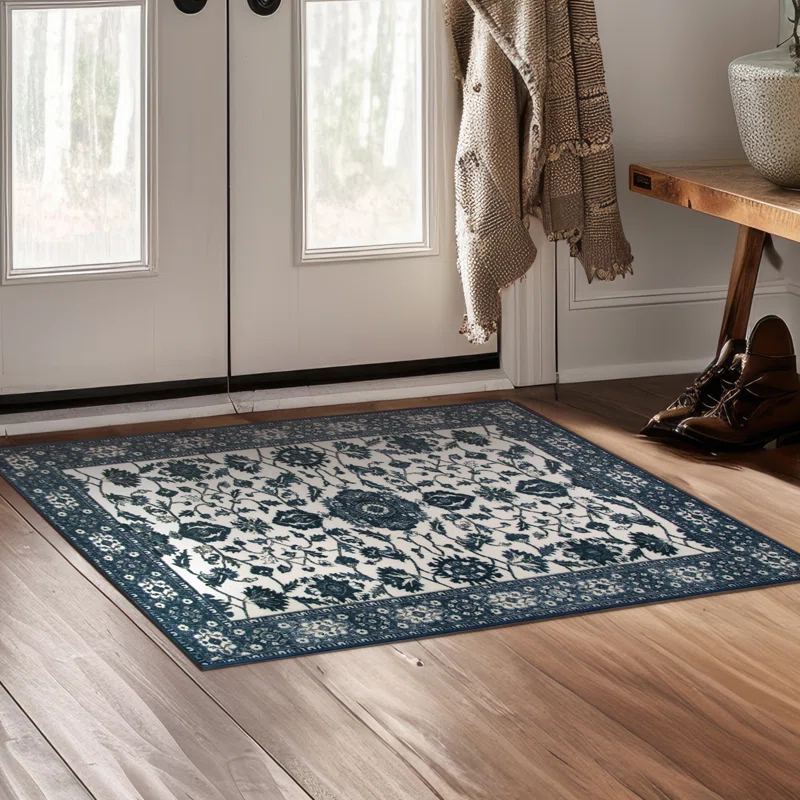 My Magic Carpet Flatweave Washable Oriental Indoor / Outdoor Rug