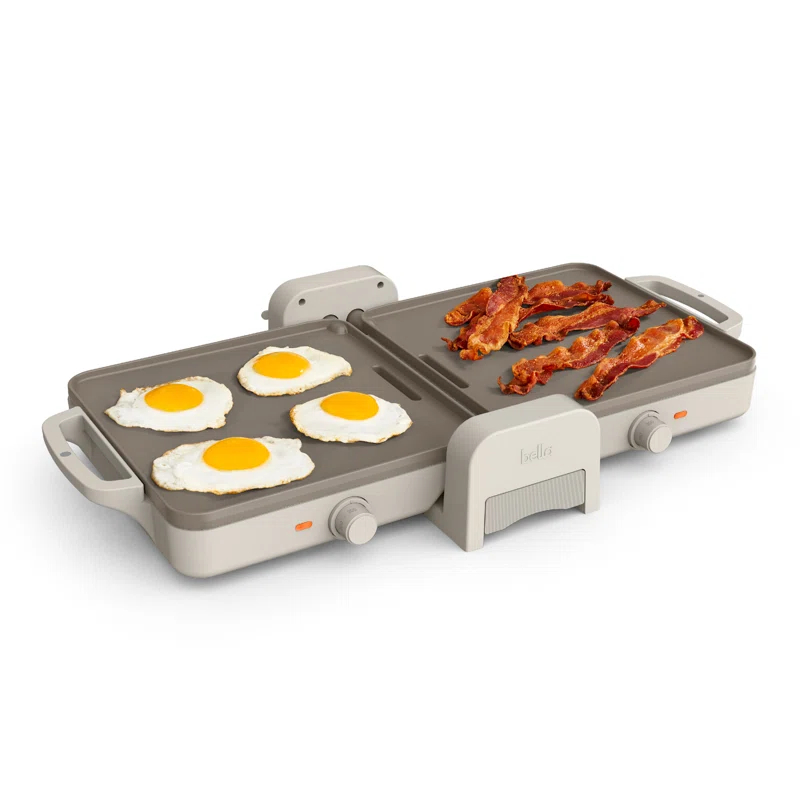bella Bella Fold & Store Dual Temp Griddle