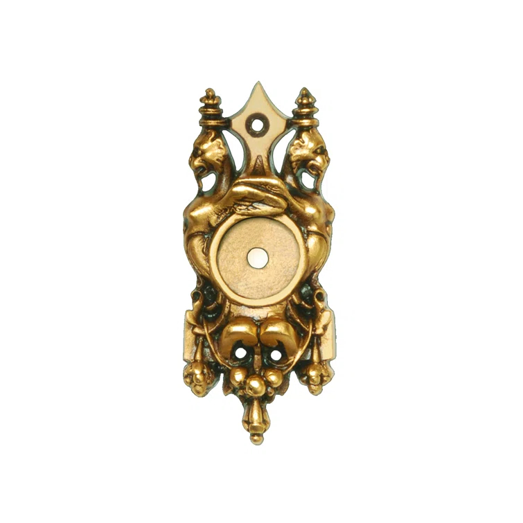 Notting Hill Kings Road Traditional Knob Backplate