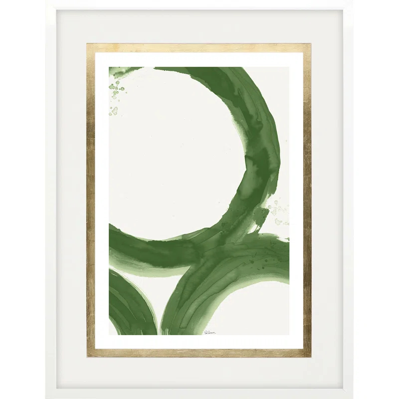 Paragon " Rings Of Water I " Painting Print